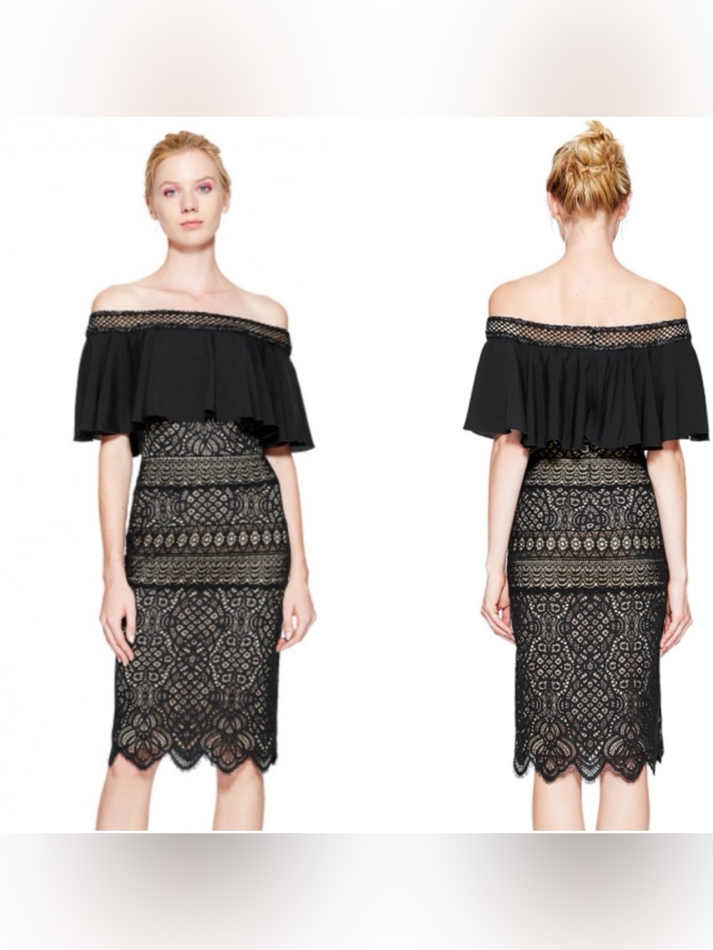 Tadashi Shoji Alexia Off-the-Shoulder Dress
